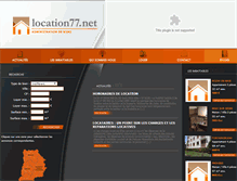 Tablet Screenshot of location77.net